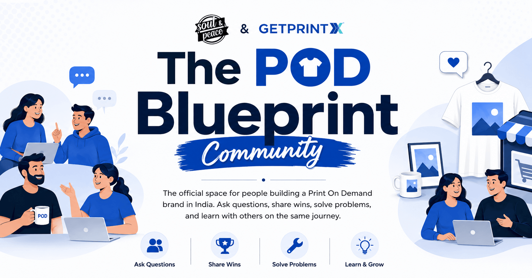 The POD Blueprint Community Banner